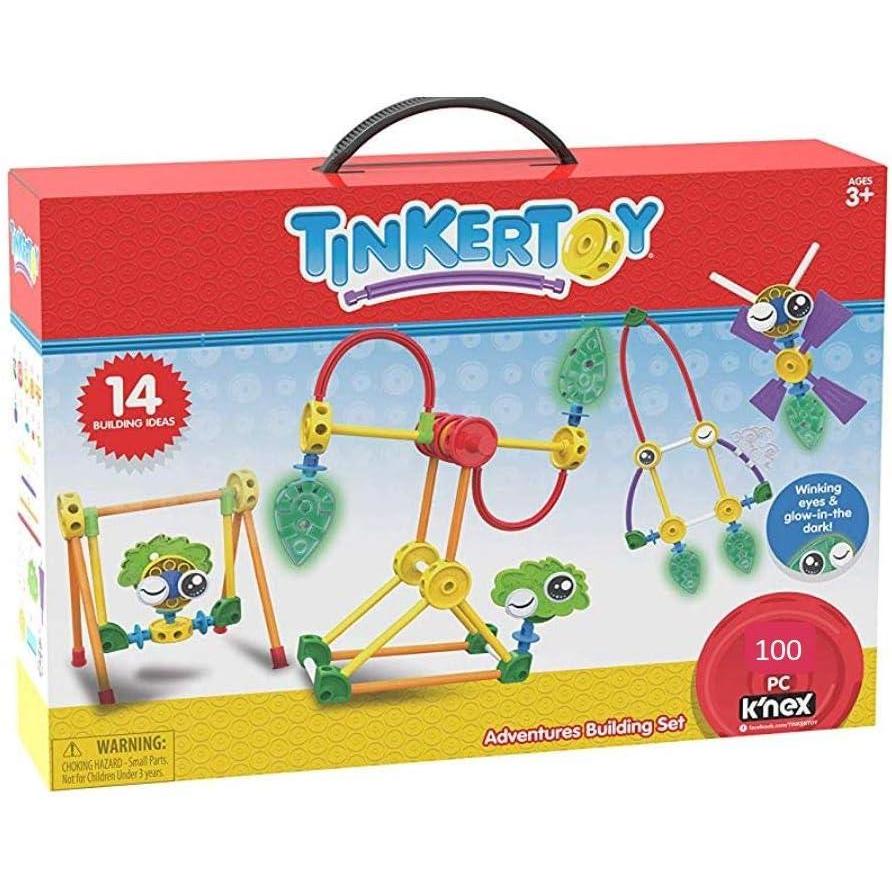 imageAdventures Building Set  100 Parts  Ages 3 ampamp Up  Creative Preschool Toy