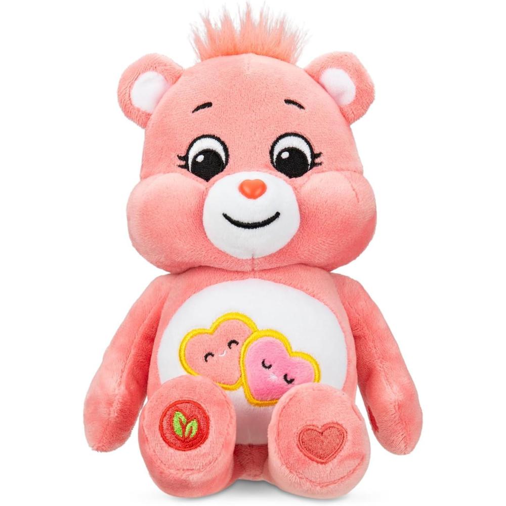 imageCare Bears 22033 9 Inch Bean Plush LoveALot Bear Collectable Cute Plush Toy Cuddly Toys for Children Soft Toys for Girls and Boys Cute Teddies Suitable for Girls and Boys Aged 4 Years