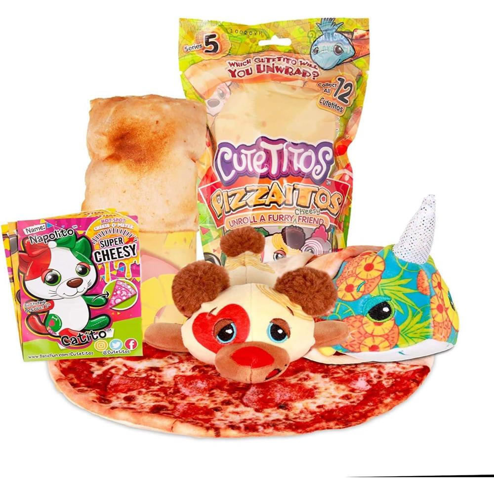 imageCutetitos Pizzaitos  Surprise Stuffed Animals  Collectible Pizza Plush  Ages 3  Series 5Series 5