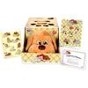 Basic Fun Pound Puppies Classic Stuffed Animal Plush Toy – Great Gift for Girls & Boys – 17″ – Red with Black Spots(Classic – Beige)