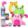 Gemstones, Series 1 – Kittens, Stuffed Cat Plushie, Furry Surprise Toy for Girls, Boys, Kids and Toddlers Ages 3+