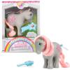 My Little Pony, 40th Anniversary 4-Inch Cotton Candy, Original 1983 Collection, Long, Brushable Mane and Tail, Action Figure, Great for Kids, Toddlers, Girls, Ages 4+(Snuzzle)