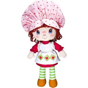 Basic Fun Strawberry Shortcake Retro Classic Soft Doll, for 3 Years Old and Up, Styles May Vary, Red, 14 inches