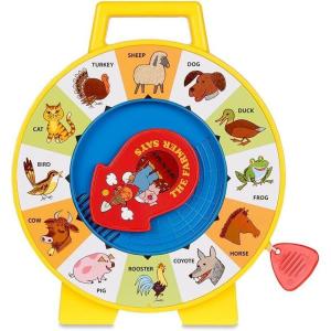Fisher Price Classics – Farmer Says See ‘n Say – Vintage Learning Toy, Sounds and Animals, Interactive Retro Game for Kids, Girls, Boys, Baby, Preschoolers, Toddlers, Unisex Ages 18 Months +