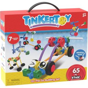 On The Go Building Set – 65 Parts – Ages 3 & Up – Creative Preschool Toy