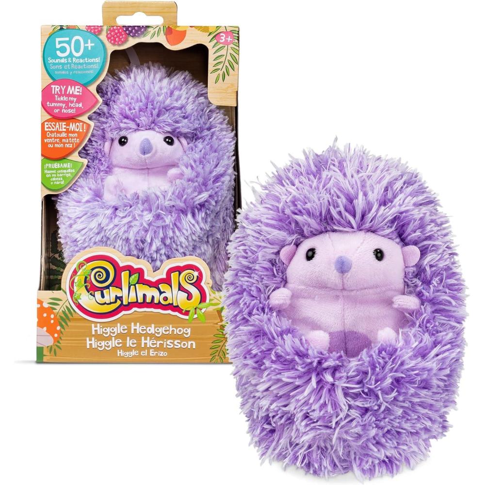 imageBibi The Bunny  Interactive Animated Talking Giggling Toy Pet Over 50 Sounds 5quot Plush  New 2023  Best Birthday Toy Gifts for Boys and GirlsPurple