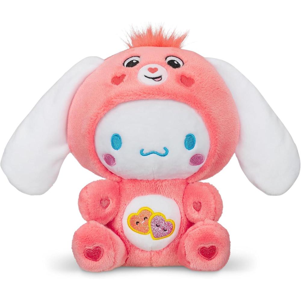 imageCinnamoroll Dressed As LoveaLot Bear 8quot FunSize Plush Pink  Soft Huggable Bestie  Good for Girls and Boys Employees Collectors Ages 4Cinnamoroll Dressed as Lovealot Bear