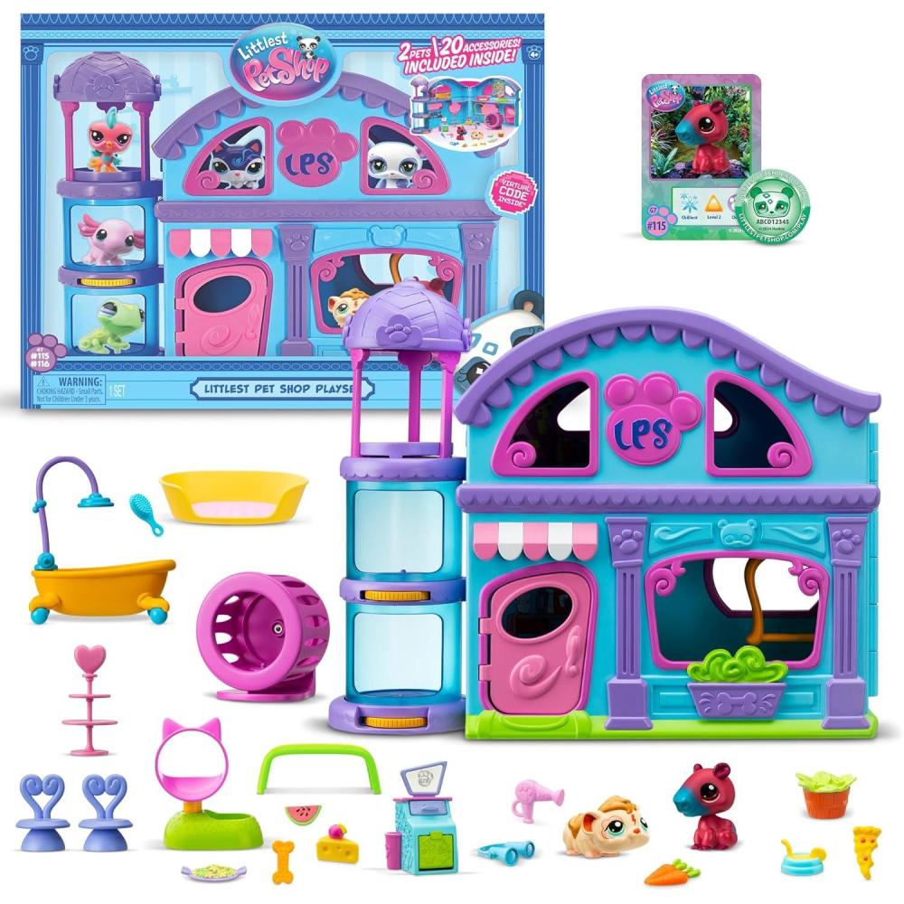 imageLittlest Pet Shop Playset  LPS Gen 7 Authentic Mystery Figures Surprise Collectible Kidult Toy Girls Boys Kids Tweens Ages 4