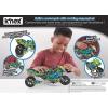 K’NEX – Mega Motorcycle Building Set ‚ 456 Pieces, STEM Building, Working Suspension, Engineering Toy‚ Ages 9+