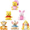 Winnie The Pooh and Pals 6 Pack – Miniature Plush Figure, Suffed Animal, Toy Mini Soft Figure for Kids, Girls and Boys Ages 4+