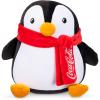 Coca-Cola 9″ Penguin with Scarf Snowball Plushies, Soft, Squishy Stuffed Animal, Great Gift for Boy, Girl, Kids & Toddlers for Christmas & Birthdays, Cuddle Pillow, Dorm Bed Décor