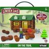 LINCOLN LOGS-On The Trail Building Set-59 Pieces-Real Wood Logs – Ages 3+ – Best Retro Building Gift Set for Boys/Girls-Creative Construction Engineering-Top Blocks Game Kit – Preschool Education Toy(Building Set)