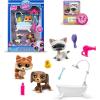 Littlest Pet Shop – Grooming Spa Play Pack, Gen 7 Authentic LPS Bobble Head Toy Figure, Collectible Toy Animal, Ages 4+