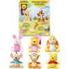 Winnie The Pooh and Pals 6 Pack – Miniature Plush Figure, Suffed Animal, Toy Mini Soft Figure for Kids, Girls and Boys Ages 4+