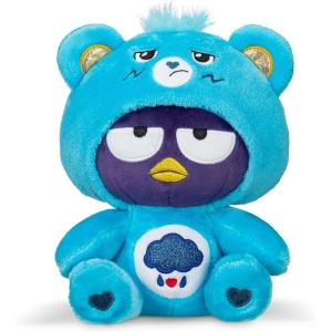 Cinnamoroll Dressed As Love-a-Lot Bear 8″ Fun-Size Plush, Pink – Soft, Huggable Bestie! – Good for Girls and Boys, Employees, Collectors, Ages 4+(Badtz-maru Dressed as Grumpy Bear)