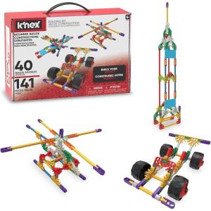 K’NEX – 40 Model Building Set‚ 141 Pieces, STEM Toy, Engineering Play, Creative Construction‚ Ages 5+(Beginner 40 Model)