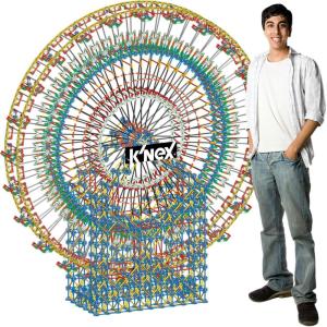 K’NEX – Thrill Rides‚ 6-Foot Ferris Wheel‚ STEM Building, Creative Construction Set‚ Ages 16+