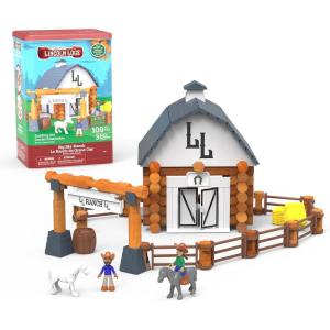 Lincoln Logs 100th Anniversary Tin(Big Sky Ranch Building Set)