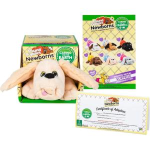 POUND PUPPIES Newborns Plush – Sleepy – Tan, Eco Friendly