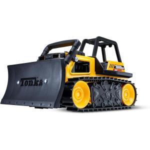 Tonka Steel Classics Front Loader – Made with Steel & Sturdy Plastic, Yellow Toy Construction Truck, Boys and Girls, Kids, Toddlers, Ages 3+(Bulldozer)