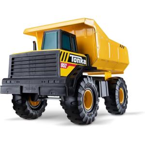 Tonka Steel Classics Front Loader – Made with Steel & Sturdy Plastic, Yellow Toy Construction Truck, Boys and Girls, Kids, Toddlers, Ages 3+(Mighty Dump Truck)