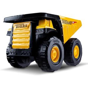 Tonka Steel Classics Front Loader – Made with Steel & Sturdy Plastic, Yellow Toy Construction Truck, Boys and Girls, Kids, Toddlers, Ages 3+(Toughest Mighty Dump Truck)