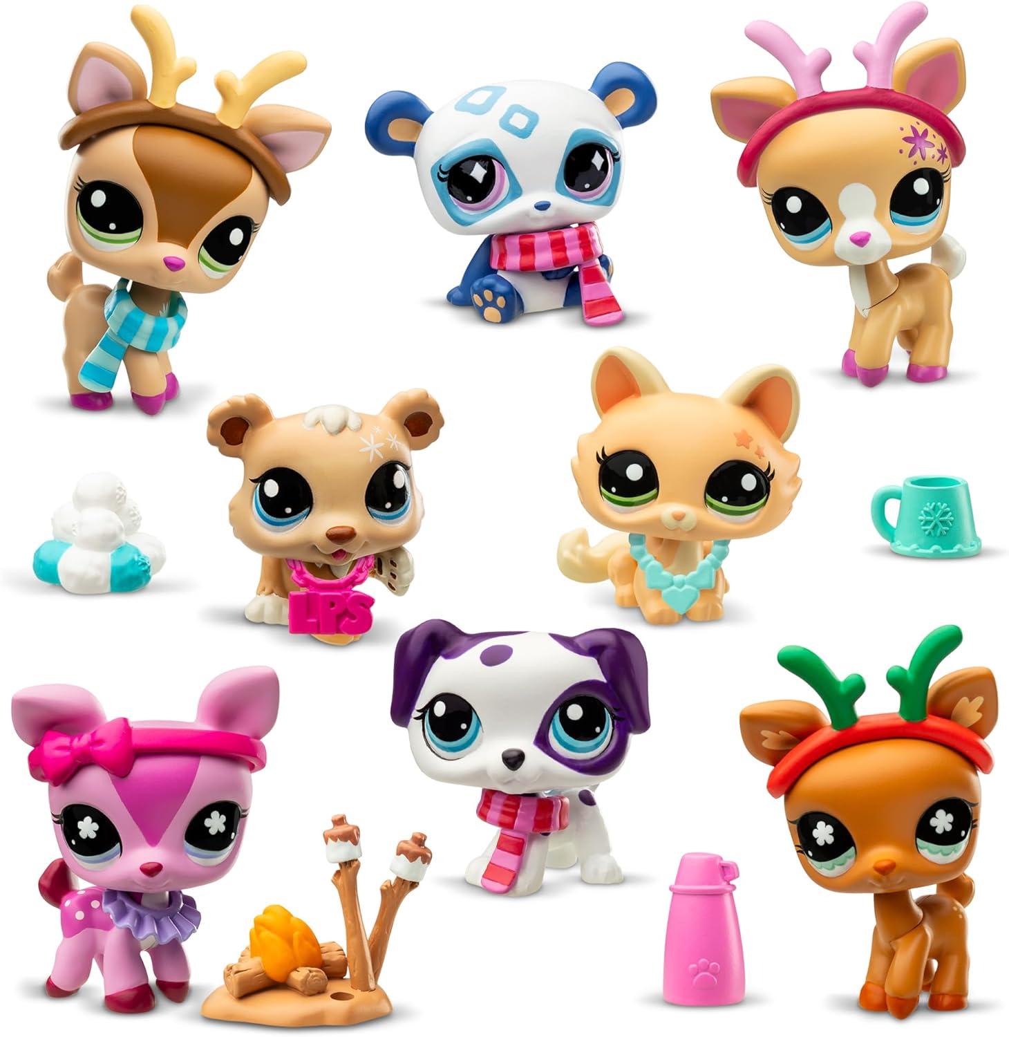 imageLittlest Pet Shop  Advent Calendar 2024  LPS Gen 7 Authentic Mystery Figures Surprise Collectible Kidult Toy Girls Boys Kids Tweens Ages 4124W x 10H