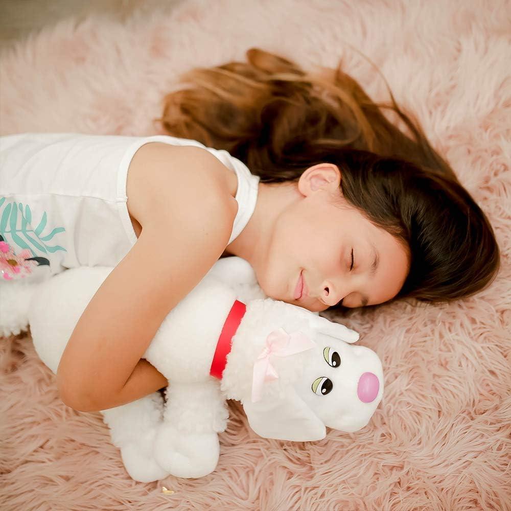 imagePound Puppies Classic Stuffed Animal Plush Toy  Great Gift for Girls ampamp Boys  17quot  White Poodle Amazon Exclusive