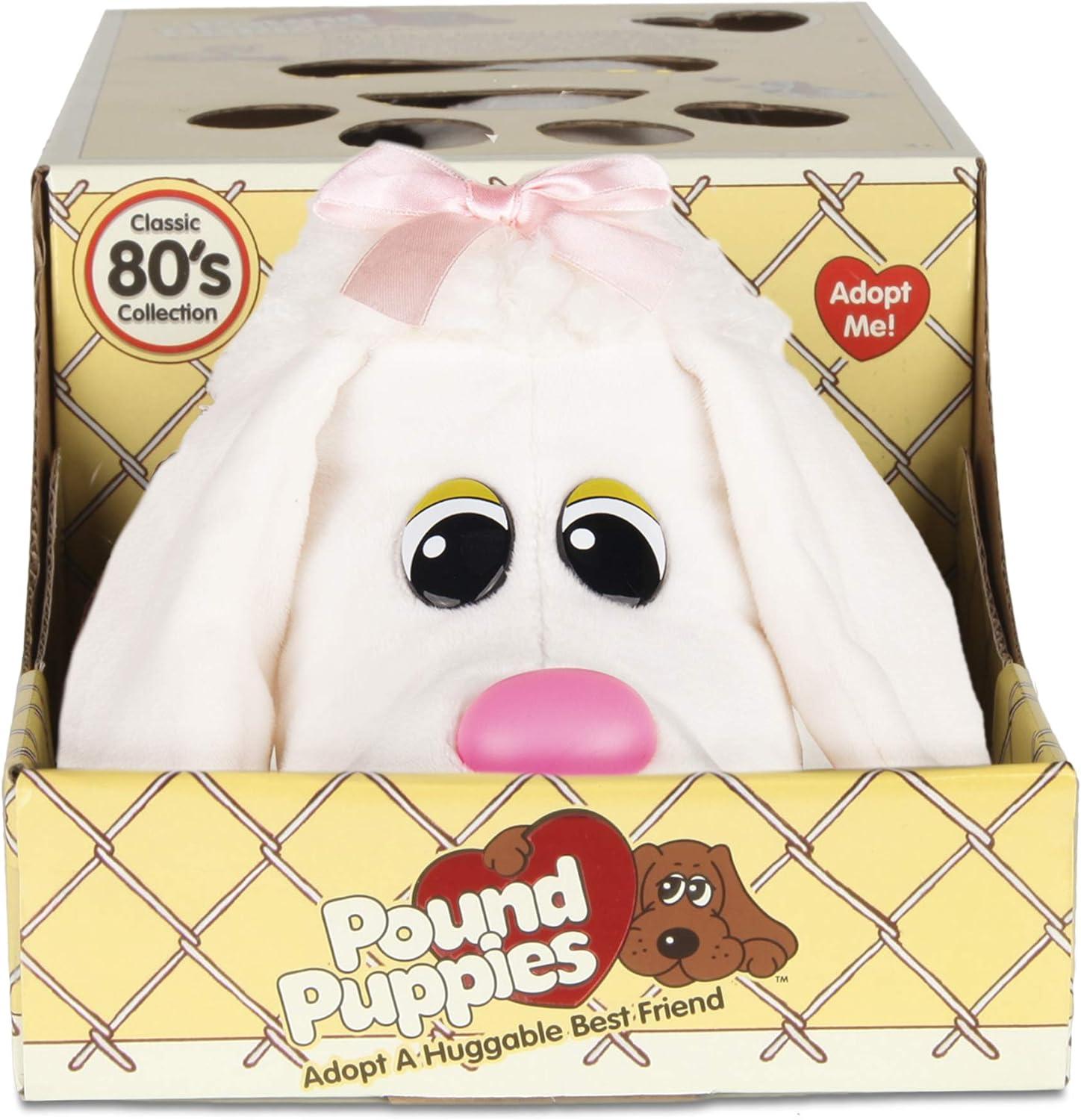 imagePound Puppies Classic Stuffed Animal Plush Toy  Great Gift for Girls ampamp Boys  17quot  White Poodle Amazon Exclusive