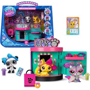 Littlest Pet Shop -Spin & Style Boutique – Series 4 – Gen 7 Authentic LPS Bobble Head Toy Figure, Collectible Toy Animal, Ages 4+