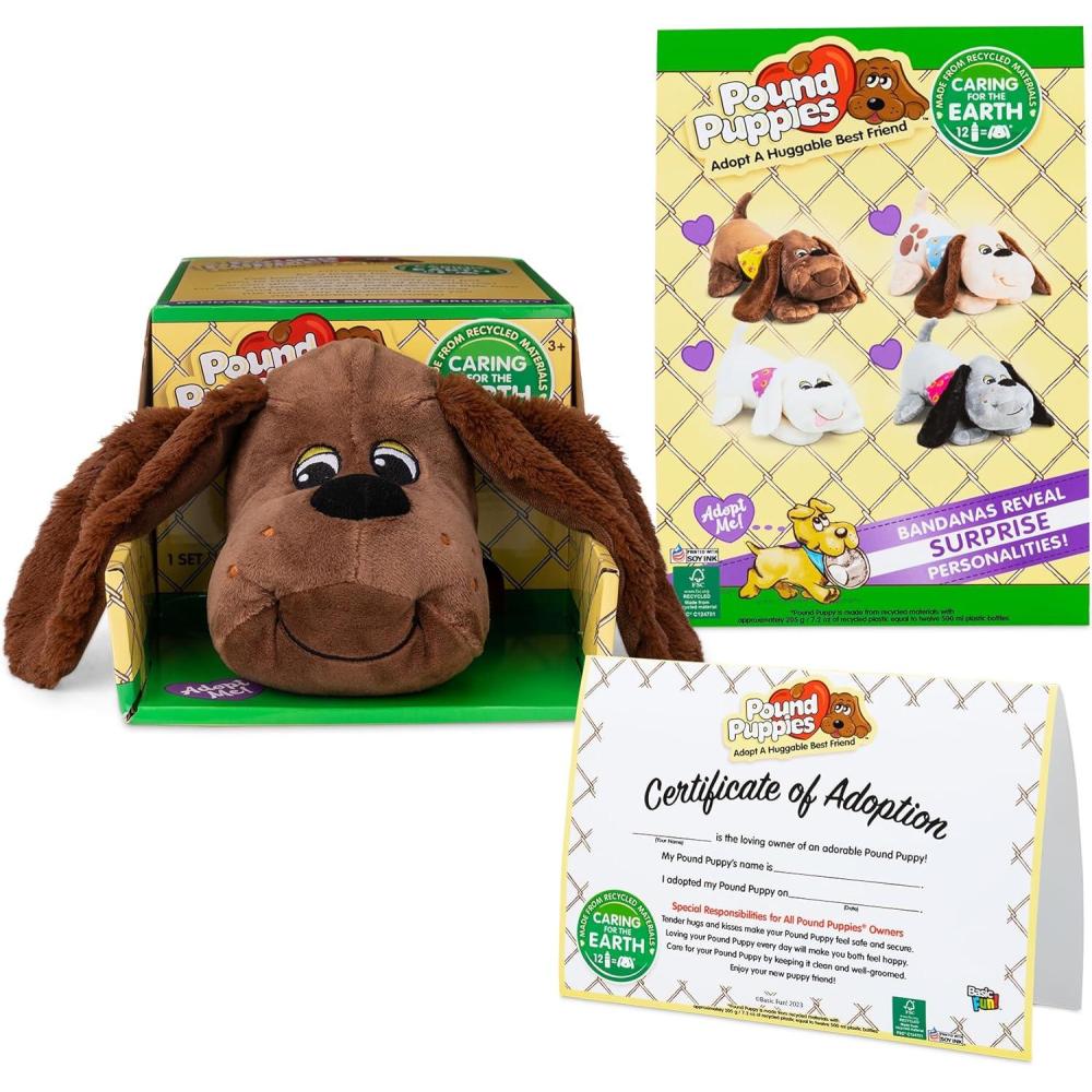imagePound Puppies Classic Plush  Zany  Brown Eco Friendly