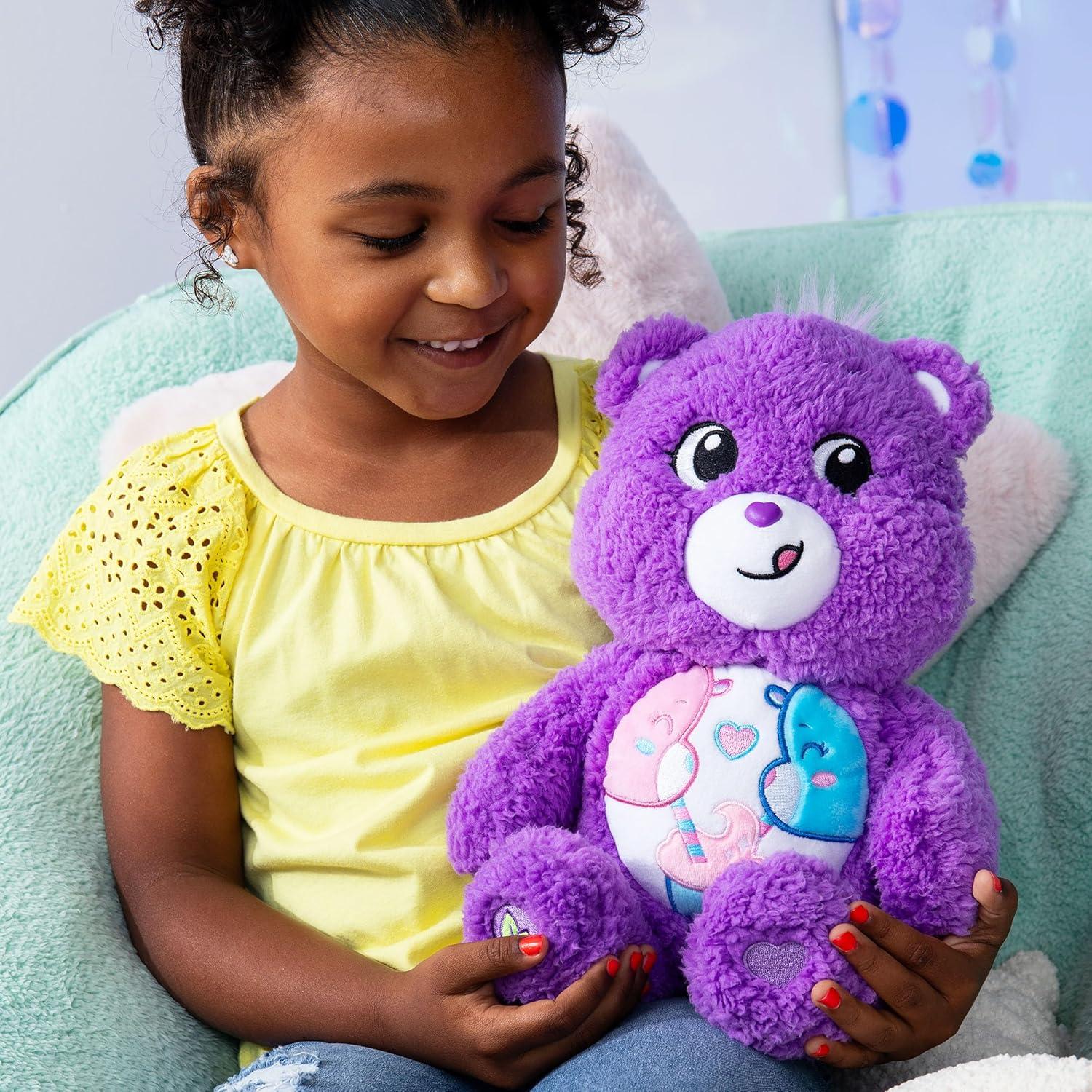 imageCare Bears 14quot  Medium Size Plush  Cozy Grumpy BearCozy Share Bear