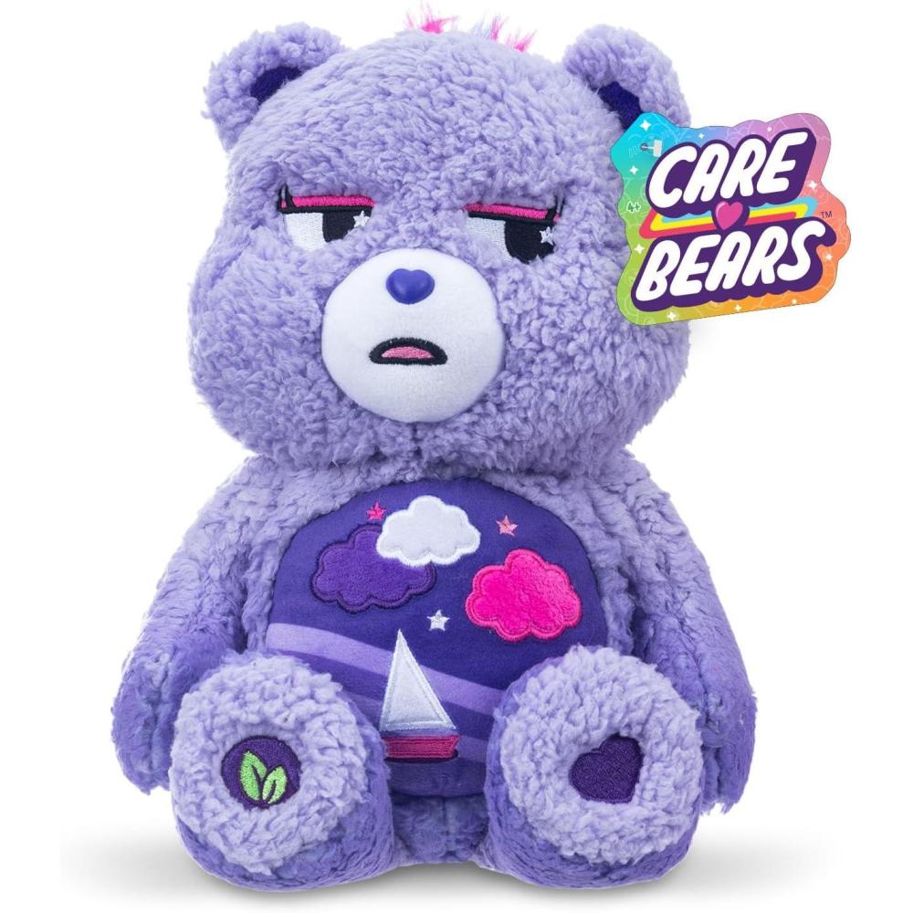 imageCare Bears 14quot  Medium Size Plush  Cozy Grumpy BearCozy Stormy Bear