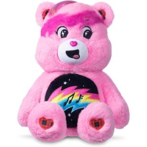 Care Bears – 14″ Rock Theme – Medium Size Plush – Funshine Bear(Cheer Bear – Rock Theme)
