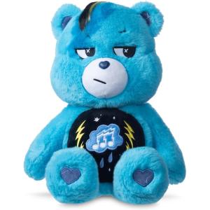 Care Bears – 14″ Rock Theme – Medium Size Plush – Funshine Bear(Grumpy Bear – Rock Theme)