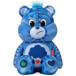 Care Bears 14″ Medium Plush – Grumpy Bear – New Denim Design – Soft Huggable Eco-Friendly Material!