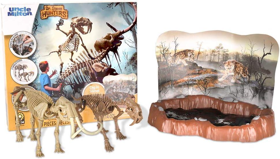 imageBasic Fun Dr Steve Hunters Tar Pits Explorer Saber Tooth Tiger Mammoth