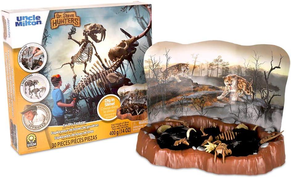 imageBasic Fun Dr Steve Hunters Tar Pits Explorer Saber Tooth Tiger Mammoth