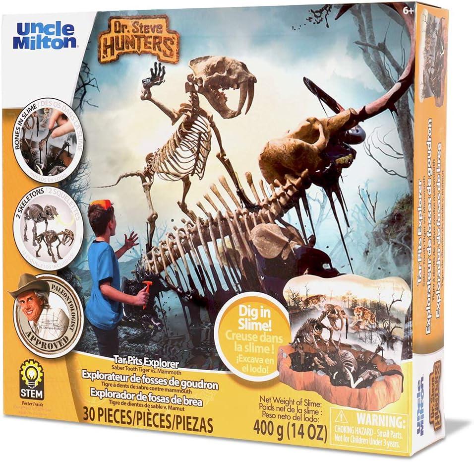 imageBasic Fun Dr Steve Hunters Tar Pits Explorer Saber Tooth Tiger Mammoth