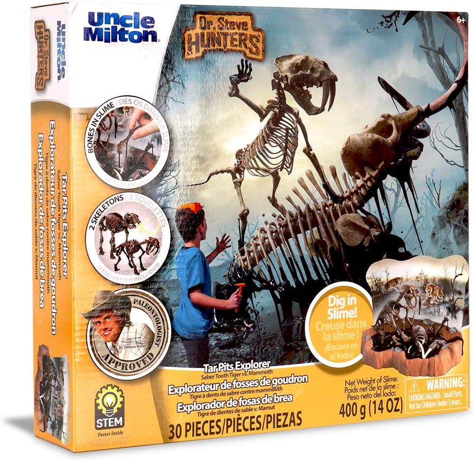 imageBasic Fun Dr Steve Hunters Tar Pits Explorer Saber Tooth Tiger Mammoth