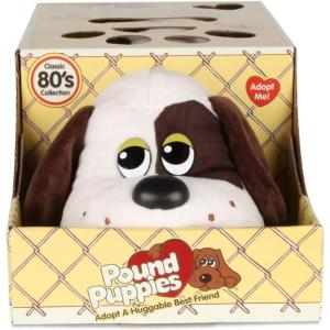 POUND PUPPIES Cream with Medium Brown Spots Plush Toy(Brown)