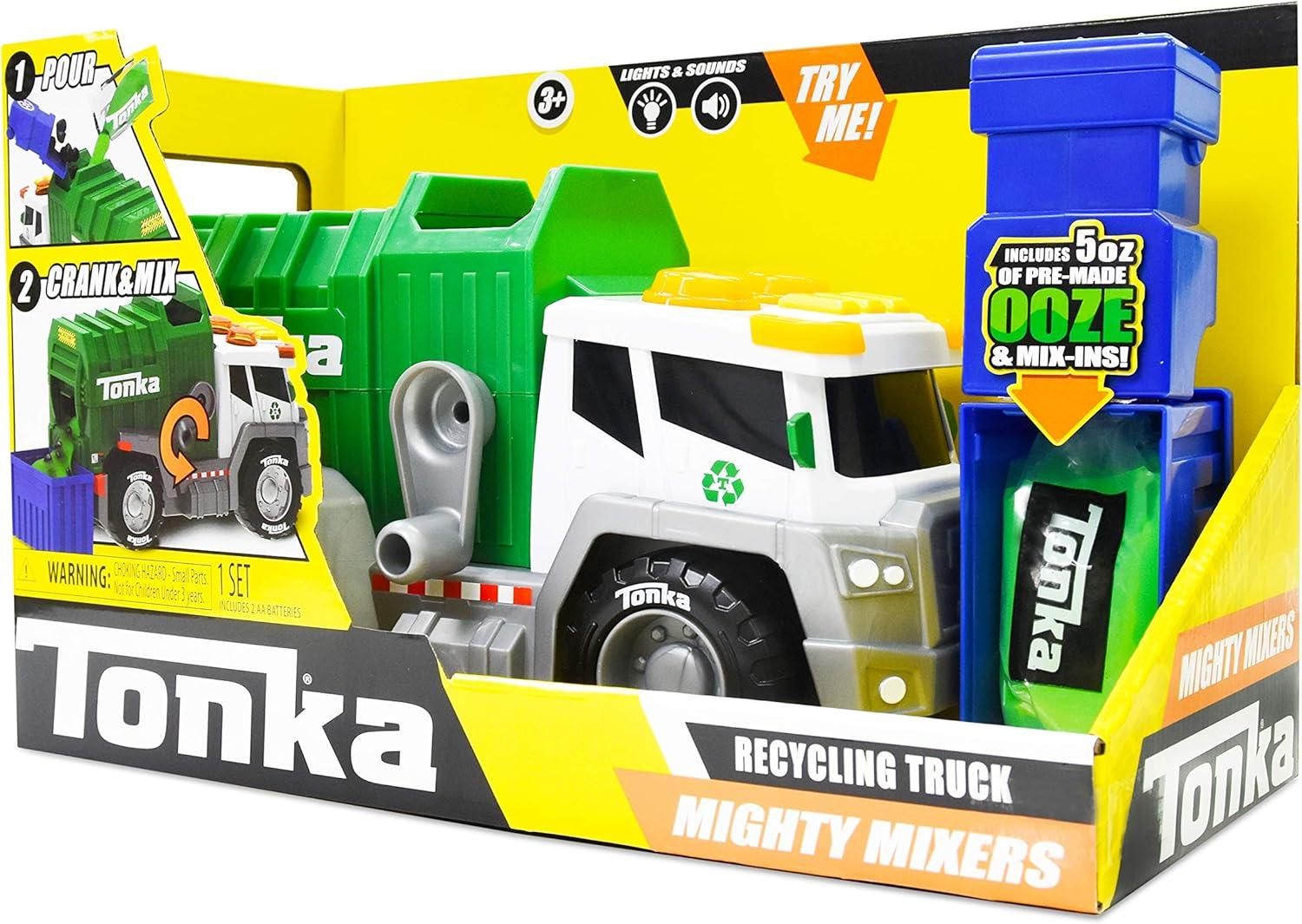 image:imageBasic Fun Tonka Mega Machines Mighty Mixers LampS Recycling Truck
