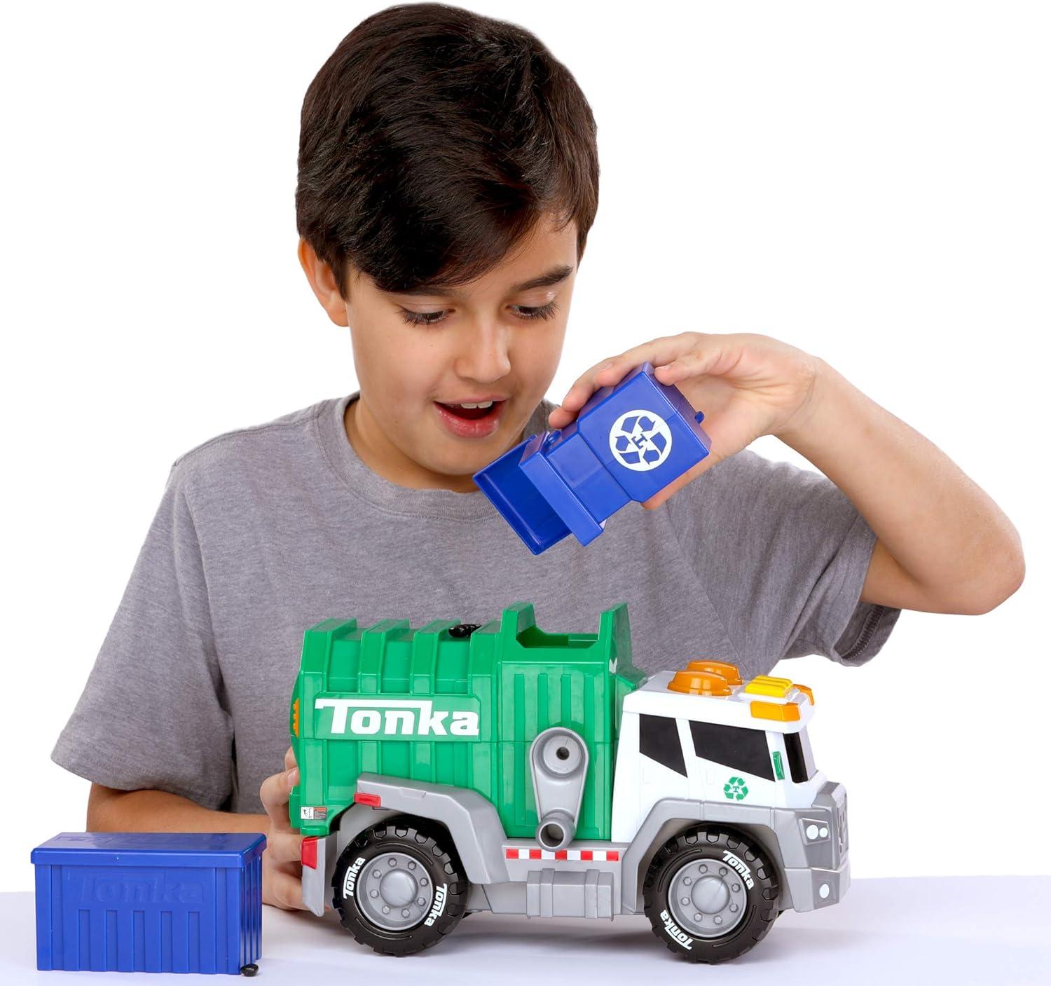 image:imageBasic Fun Tonka Mega Machines Mighty Mixers LampS Recycling Truck