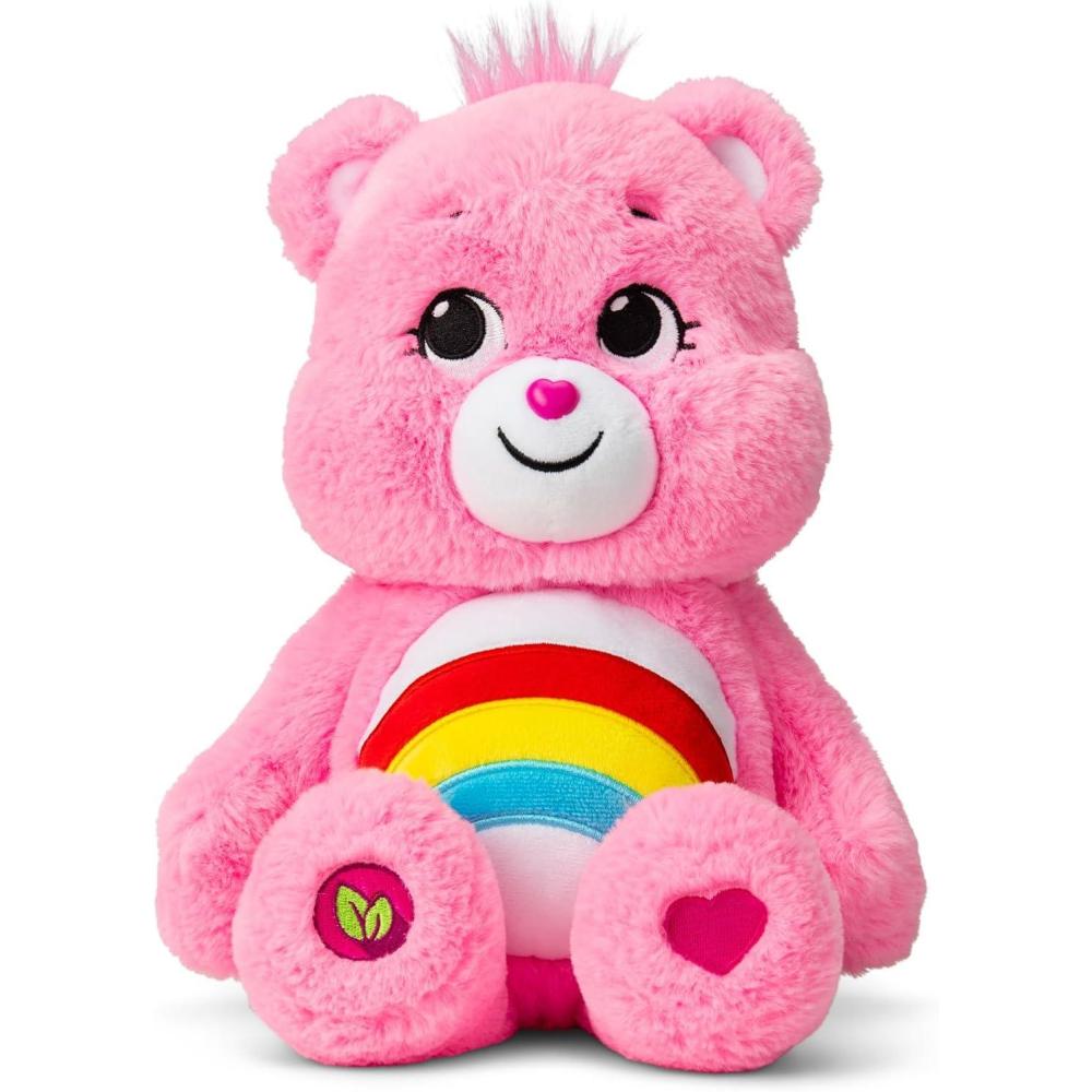 image:imageCare Bears 14 Tenderheart Bear Plushie Medium Size Orange Plush for Ages 4 Perfect Stuffed Animal Holiday Birthday Gift Super Soft and Cuddly For Girls and Boys CollectorsCare Bears 14 Cheer Bear