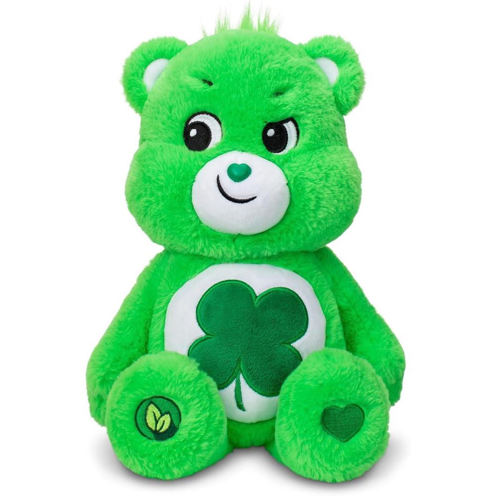 image:imageCare Bears 14 Tenderheart Bear Plushie  Medium Size  Orange Plush for Ages 4  Perfect Stuffed Animal Holiday Birthday Gift Super Soft and Cuddly  For Girls and Boys CollectorsCare Bears 14 Good Luck Bear