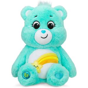 Care Bears 14′ Tenderheart Bear Plushie – Medium Size – Orange Plush for Ages 4+ – Perfect Stuffed Animal Holiday, Birthday Gift, Super Soft and Cuddly – For Girls and Boys, Collectors(Care Bears 14″ Wish Bear)