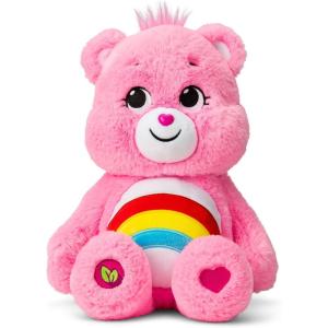 Care Bears 14′ Tenderheart Bear Plushie – Medium Size – Orange Plush for Ages 4+ – Perfect Stuffed Animal Holiday, Birthday Gift, Super Soft and Cuddly – For Girls and Boys, Collectors(Care Bears 14″ Cheer Bear)