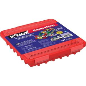 K’NEX Education – Intro to Simple Machines: Gears Set – 198 Pieces – Grades 3-5 – Engineering Education Toy(Wheels  Axles & Inclined Planes)