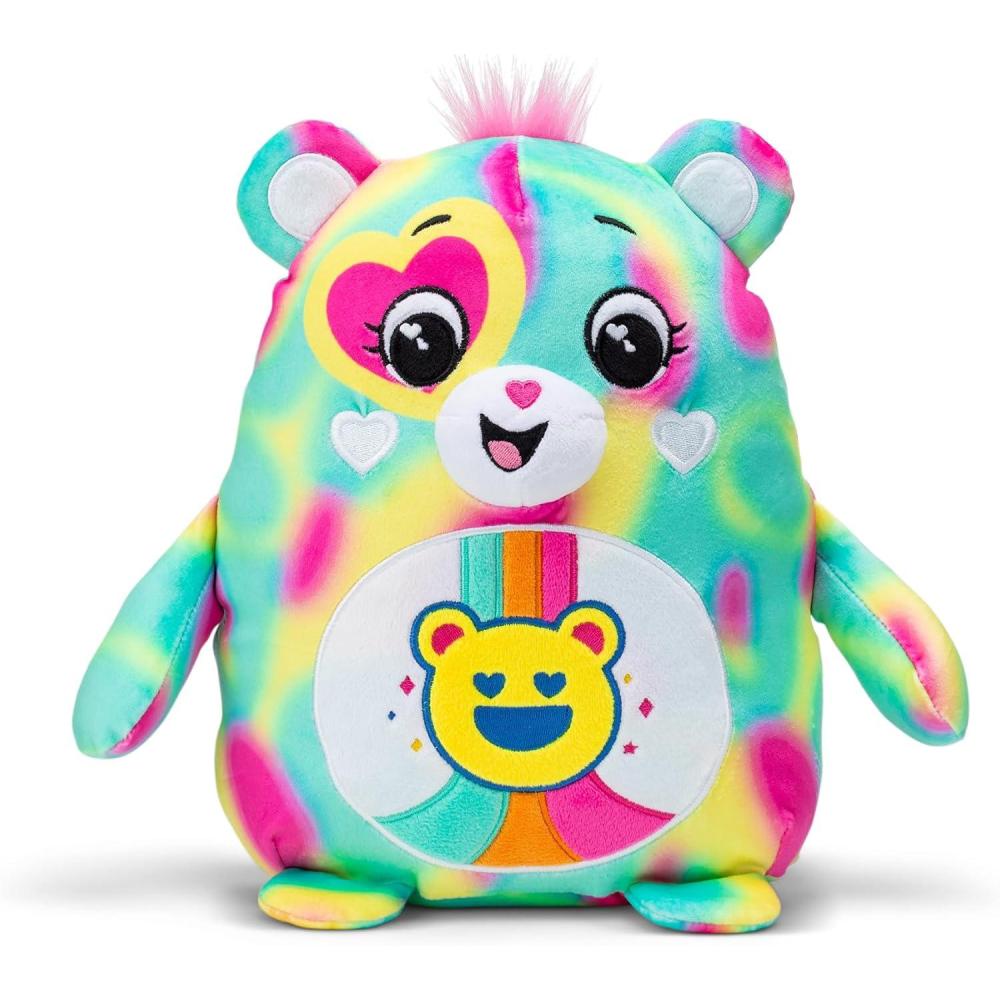 image:imageCare Bears Squishy 10 Plush Good Vibes Bear  Soft Huggable Squishy Material  Good for Girls and Boys Employees Collectors Ages 4