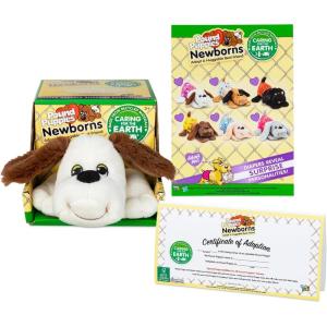 Pound Puppies Newborns Plush – Hungry – Cream, Eco Friendly